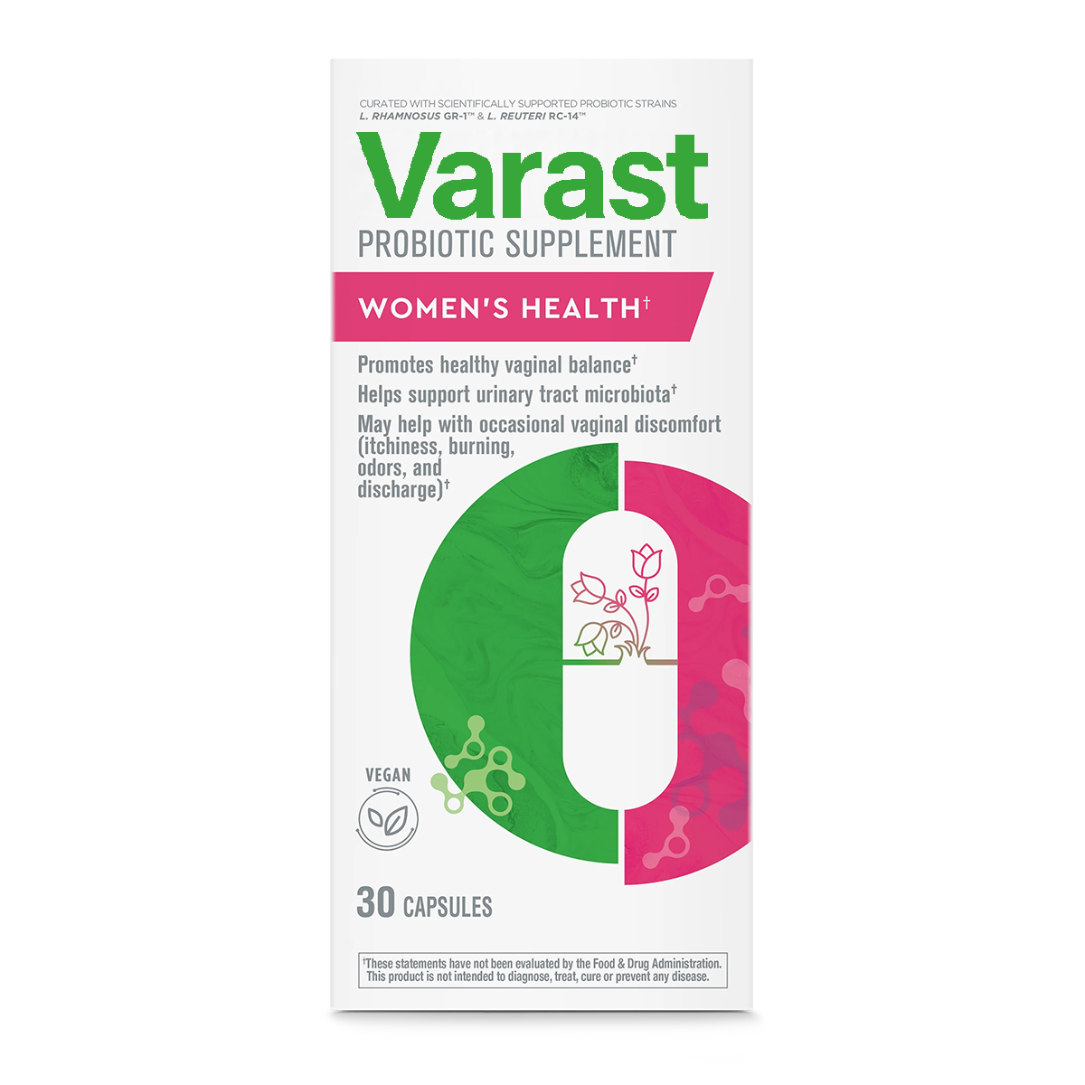 Varast Women's Health Probiotic Capsules