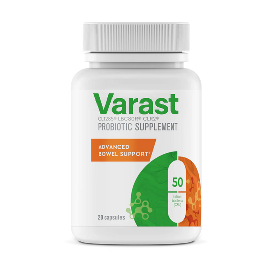 Varast Advanced Bowel Support Probiotic Capsules