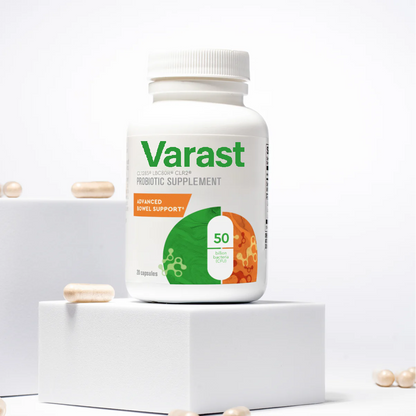 Varast Advanced Bowel Support Probiotic Capsules