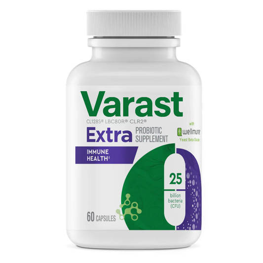 Varast Immune Support Probiotic Capsules with Wellmune®